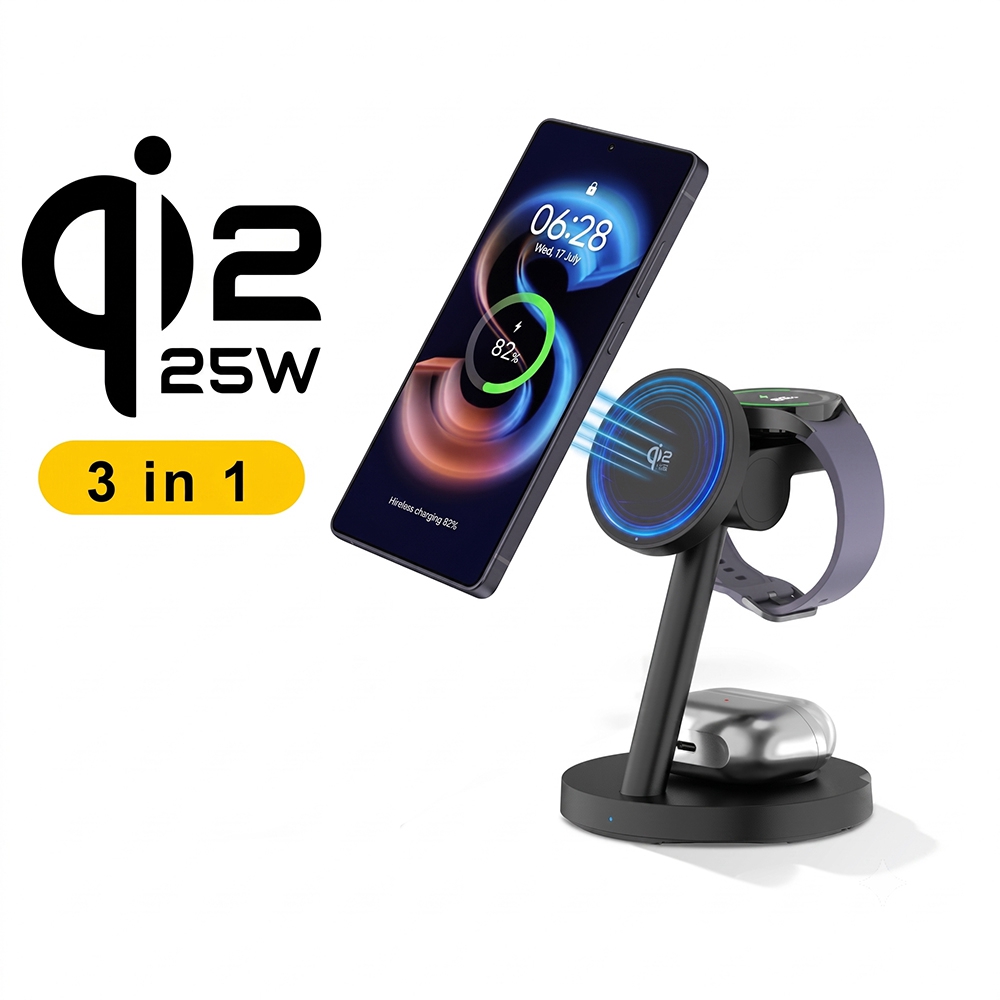 Smartwatch Ac - 25W Qi2.2 – bezprzewodowa stacja ładowania