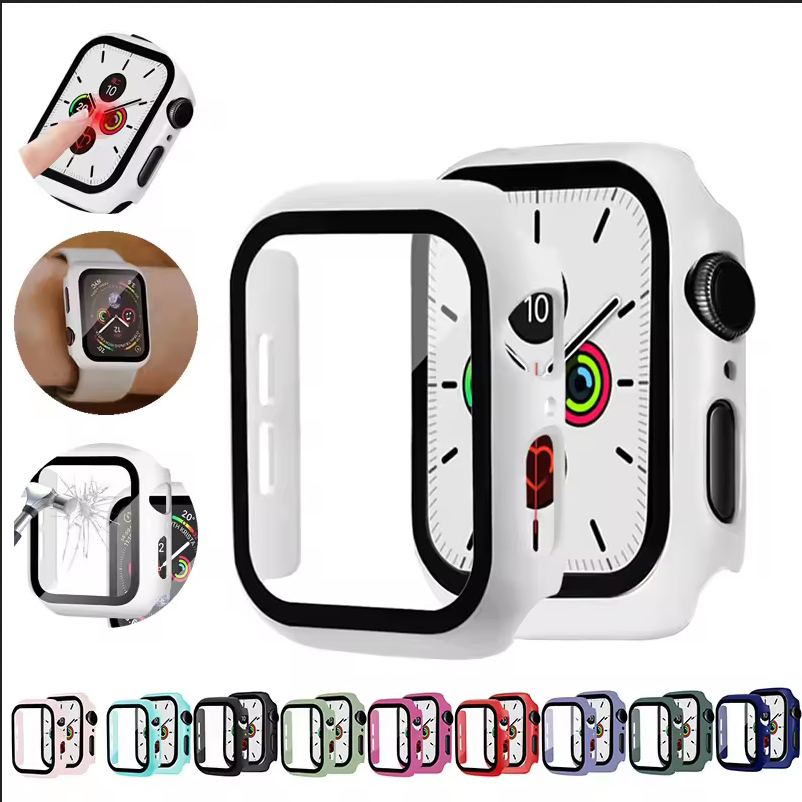 Watch Case Bumper - Szkło Hartowane + Etui Ochronne do