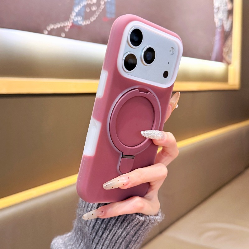Magnetic Charging Stand - Luksusowy, kolorowy, metalowy uchwyt-pierścień z efektem