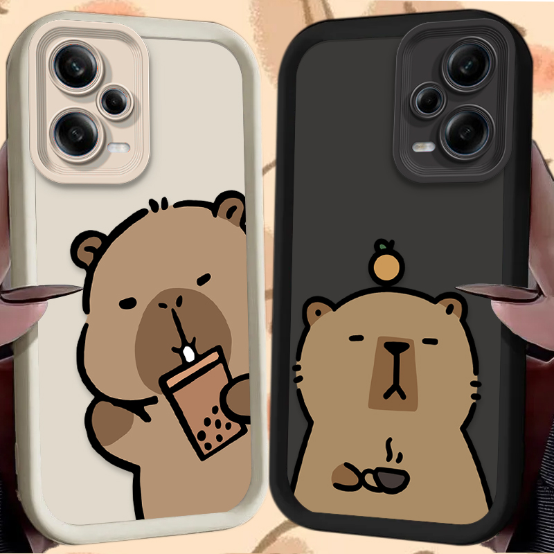 Xiaomi Redmi Note 14 - Etui na telefon z uroczą kapybarą
