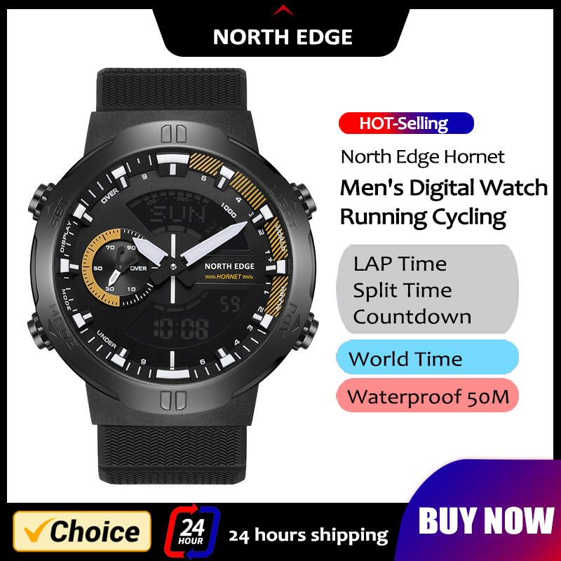 Smartwatch Nexus - NORTH EDGE męski inteligentny zegarek czas