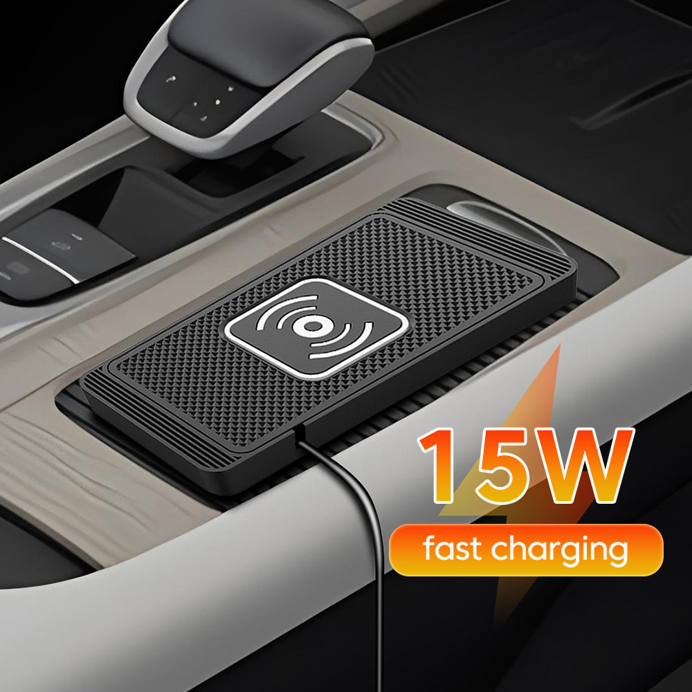Wireless Charger Watch - Bezprzewodowa ładowarka samochodowa 15W z podkładką