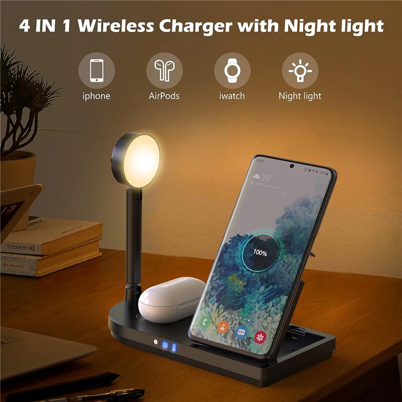 Składana bezprzewodowa ładowar – Wireless Charger Watch recenzja i cena