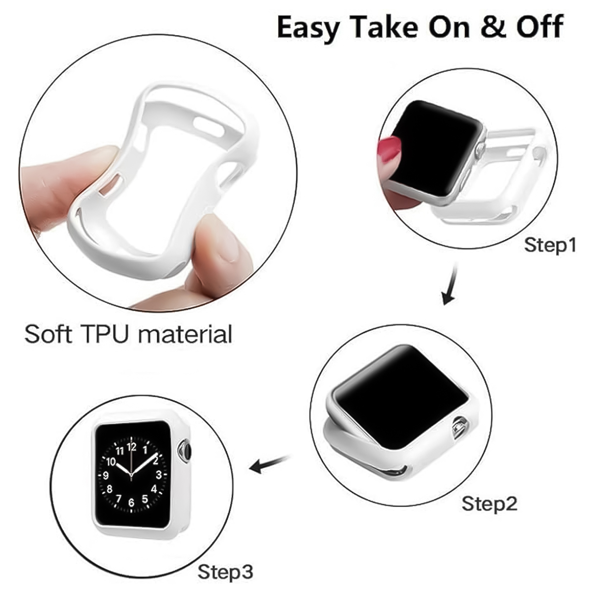 Silikonowe etui TPU do intelig – Garmin Smartwatch Accessories recenzja i cena