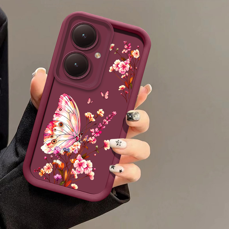 Różowe etui na telefon z motyw – Vivo Y28 recenzja i cena