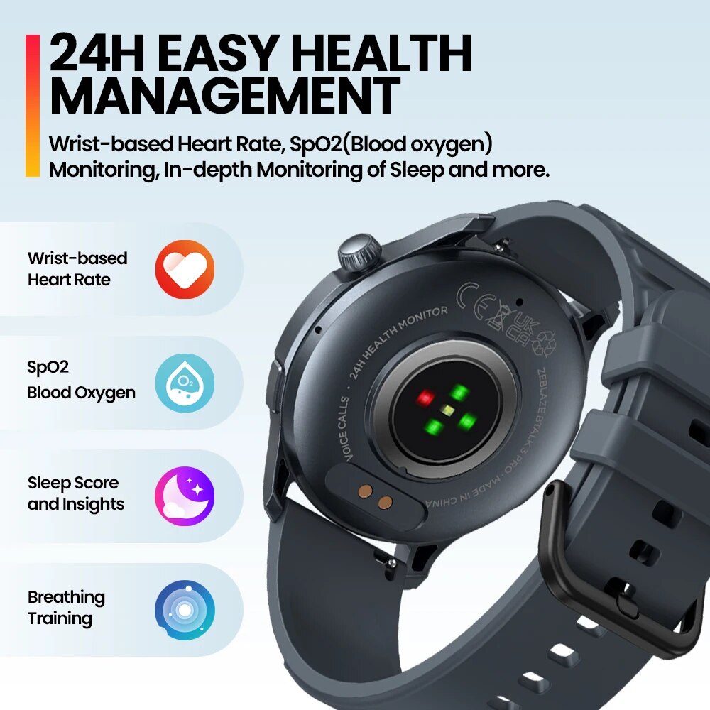 Nowy Zeblaze Btalk 3 PRO 1,43- – Smartwatch Nexus recenzja i cena
