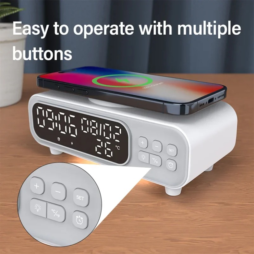 Ładowarka Bezprzewodowa 15W Bu – Wireless Charger Watch recenzja i cena