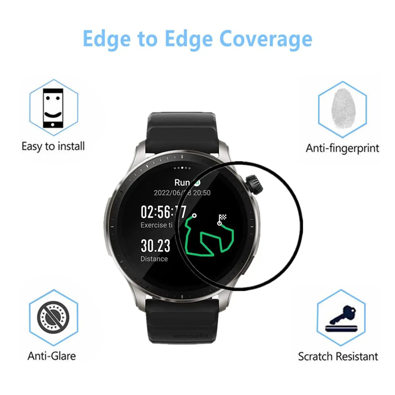 Dla Amazfit GTR 4 osłona ekran – Garmin Smartwatch Accessories recenzja i cena