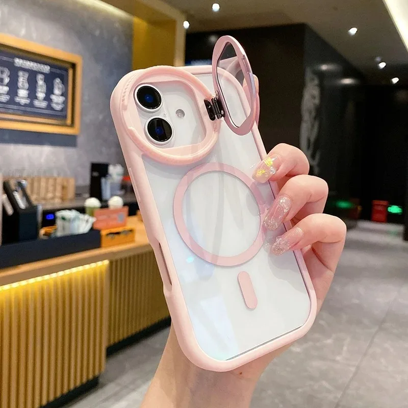 Przezroczyste etui z podstawką – Magnetic Charging Stand recenzja i cena